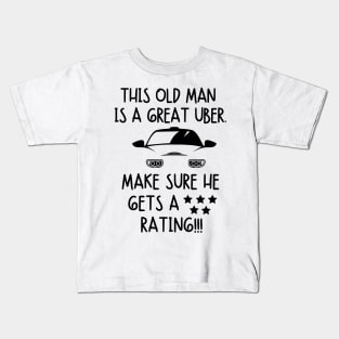 Don't underestimate this old man! Kids T-Shirt